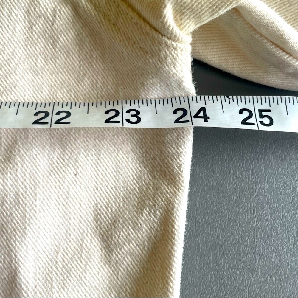 Ralph Lauren Polo Sport Cream Jean Jacket Size XL - Picture 10 of 11